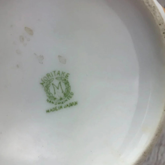 vintage noritake hand painted cream and sugar set - Picture 8 of 8